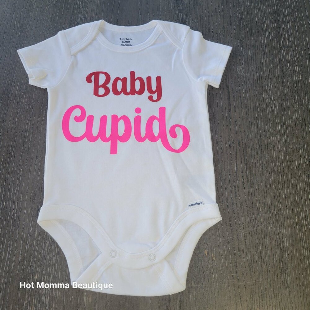 Infant Baby Cupid Unisex Graphic Onsie 0-3M